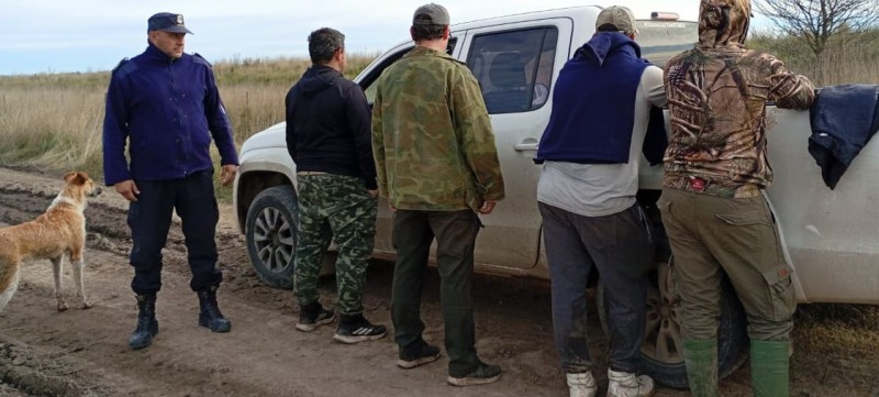 Cuatro hechos de caza furtiva, 12 personas infraccionadas